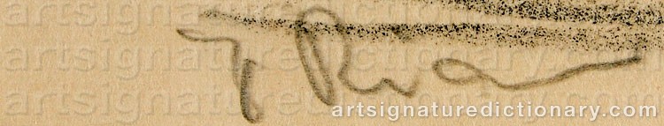 Signature by Johannes RIAN