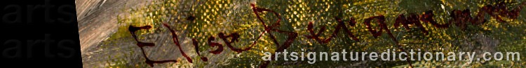 Signature by Elsie BERGMAN