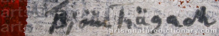 Signature by Björn TRÄGÅRDH
