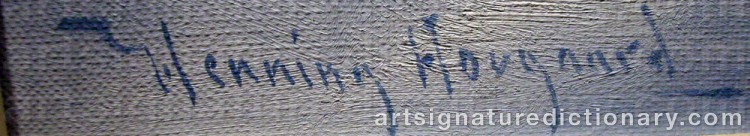 Signature by Henning HOUGAARD