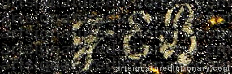 Authentic signature by James Edward BUTTERSWORTH on Painting/Watercolour artwork