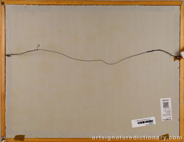 Close-up details showing Pablo PICASSO signature forgery characteristics