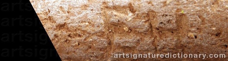 Authentic signature by Ebba HEDQVIST on  artwork