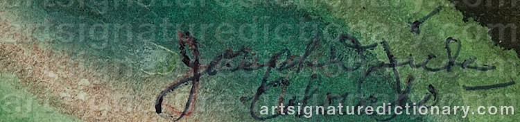 Signature by Joseph JICHA