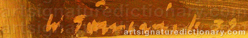 Signature by Vilhelm TÖRNQVIST