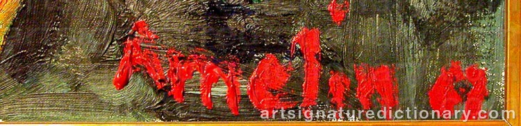 Signature by Albin AMELIN