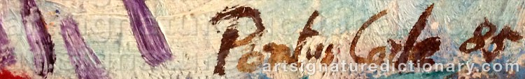 Signature by Pontus CARLE