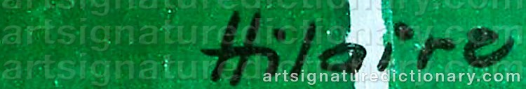 Signature by Camille HILAIRE