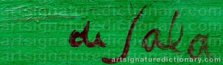 Signature by Eugene De SALA