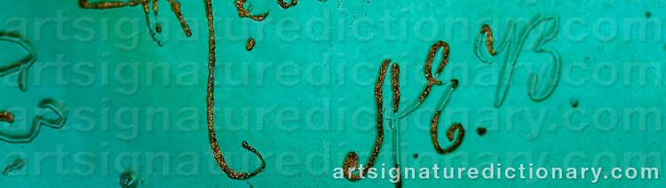 Signature by Axel Enoch BOMAN
