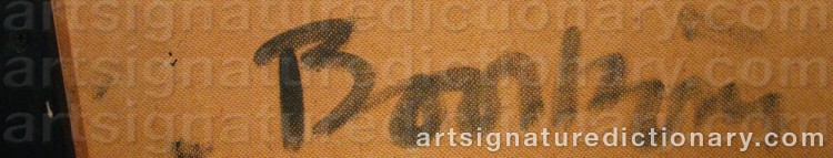 Signature by Harry BOOSTRÖM