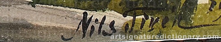 Signature by Nils TIRÉN