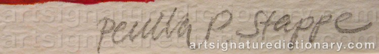 Signature by Pernilla STAPPE