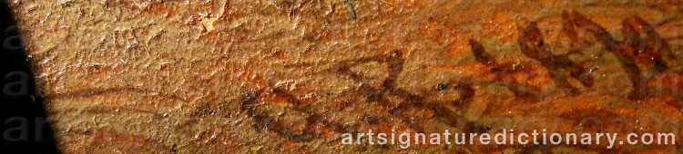 Signature by Wilhelm Alexander ROTHSTÉN