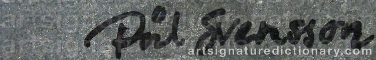 Signature by Pål SVENSSON