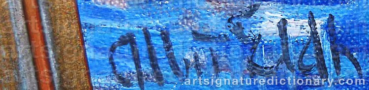 Signature by Albert ELDH