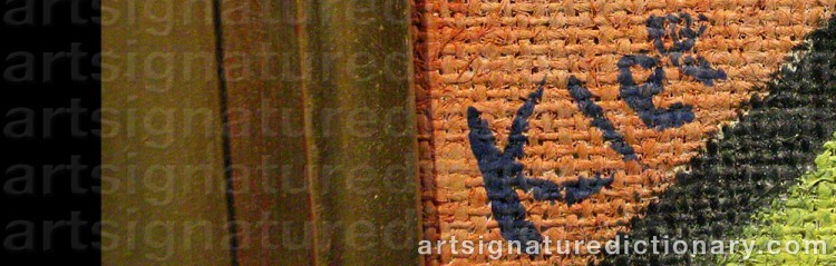 Forged signature of Paul KLEE