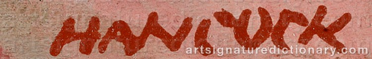 Signature by Robert HANCOCK