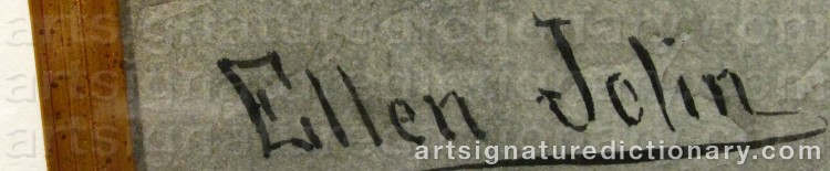 Signature by Ellen JOLIN