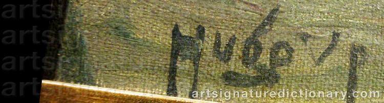Signature by Hugo Vilfred ‘Hugo Vp’ PEDERSEN