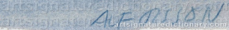 Signature by Alf OLSSON