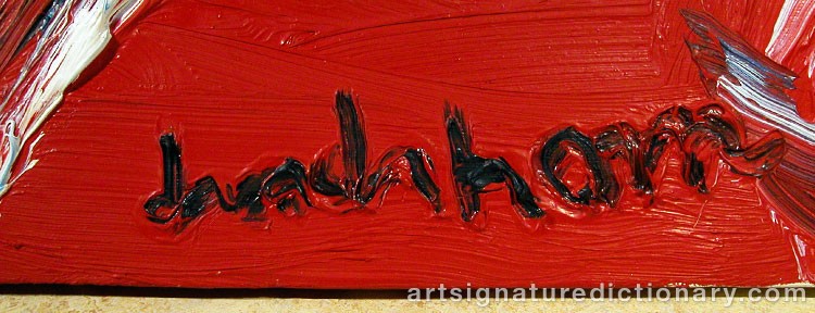 Close-up details showing Bengt LINDSTRÖM signature forgery characteristics