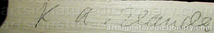 Signature by Kristina ELANDER