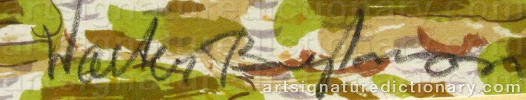Signature by Walter BENGTSSON