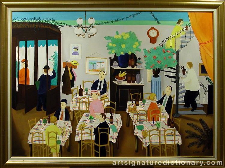 Close-up details showing Lennart JIRLOW signature forgery characteristics