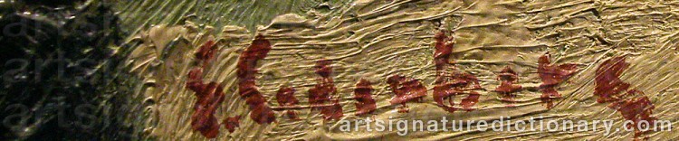 Signature by Eric CEDERBERG