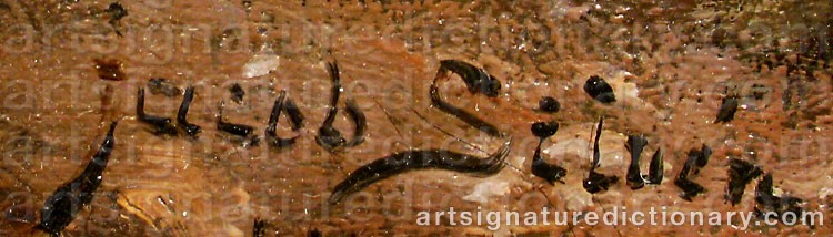 Signature by Jakob SILVÉN