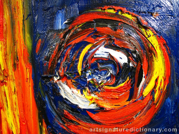 Close-up details showing Bengt LINDSTRÖM signature forgery characteristics