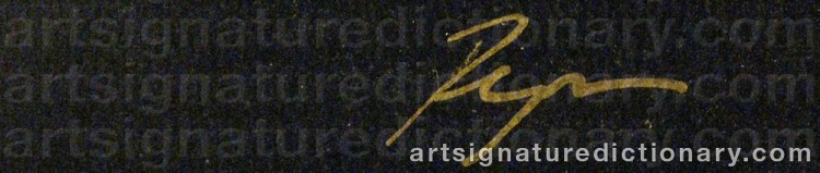 Signature by Richard RYAN