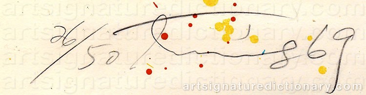 Signature by Walasse TING