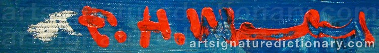 Signature by Helmut MANTEL