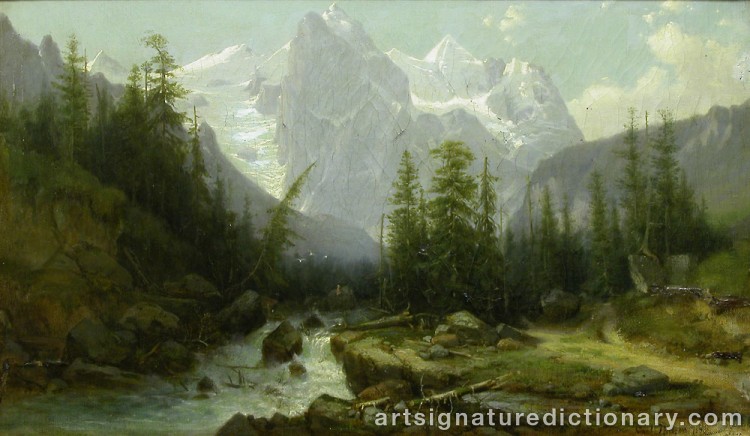 Close-up details showing Carl Adolph NIELSEN signature forgery characteristics