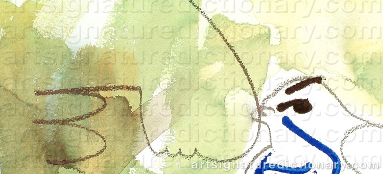 Authentic signature by Ingemar ‘Blaziuz’ SELANDER on  artwork