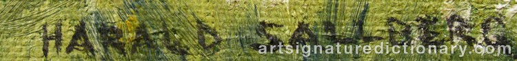 Signature by Harald SALLBERG