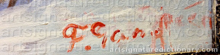 Signature by Frans GARD