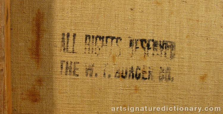 Close-up details showing Jules René HERVÉ signature forgery characteristics