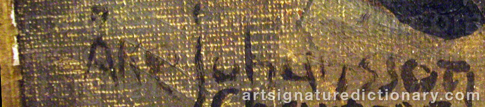 Signature by Åke JOHANSSON