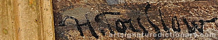 Signature by Harald TORSSLOW