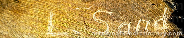 Signature by Lennart SAND