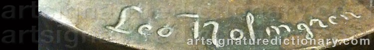 Signature by Leo HOLMGREN