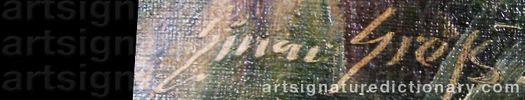 Signature by Einar GROSS