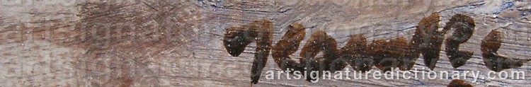 Signature by Ivar KAMKE
