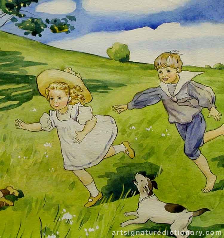 Close-up details showing Jenny NYSTRÖM signature forgery characteristics