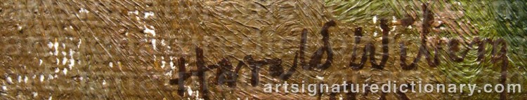 Signature by Harald WIBERG
