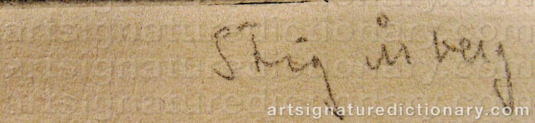 Signature by Stig ÅSBERG