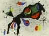 Close-up details showing Joan MIRO signature forgery characteristics